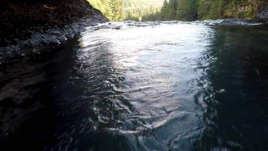 4K山水湖泊高山树林丛林自然景观