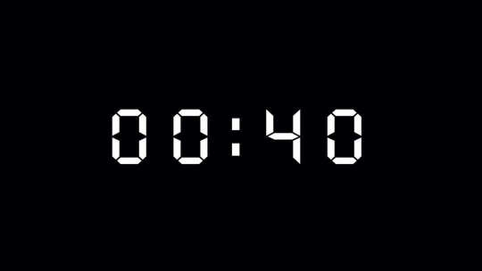 倒计时1分钟带通道