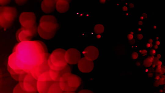 模糊的红色光晕视频素材模板下载