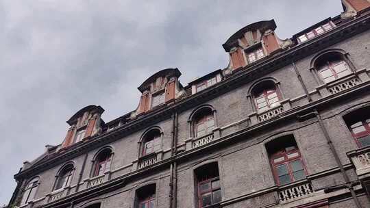 上海南京路步行街建筑景观