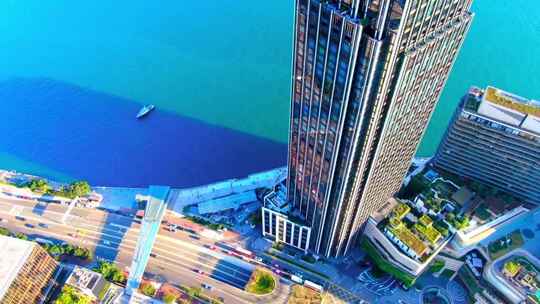 中国城市地标建筑风景航拍纪录片
