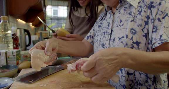 泰国美食，厨房，菜肴，盘子