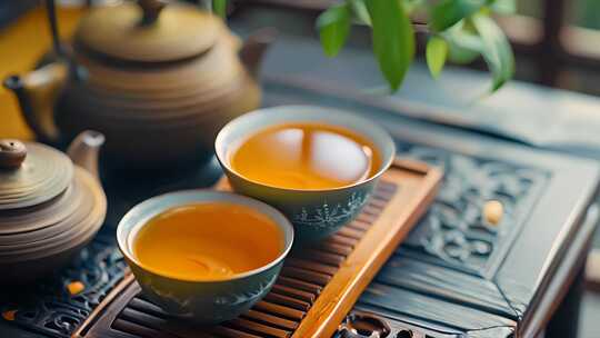 中国传统茶文化 茶道喝茶泡茶非遗功夫茶