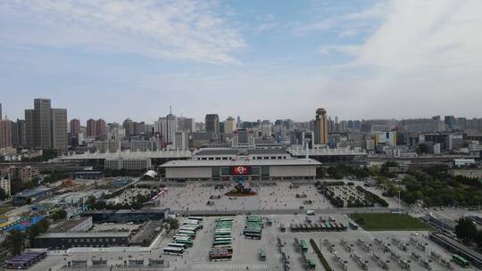 河南郑州城市宣传片地标建筑航拍视频素材模板下载