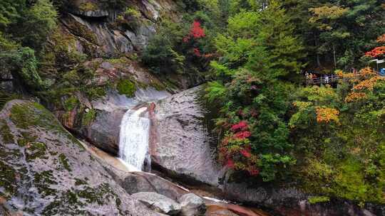 4K大气航拍重庆光雾山山脉风景区