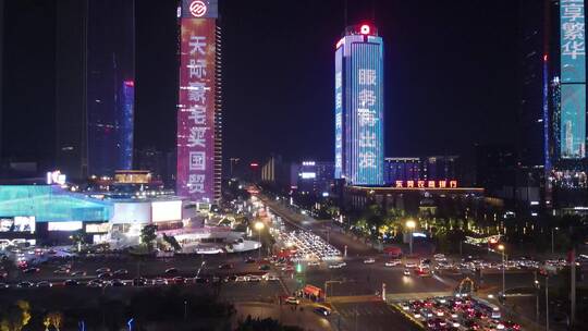 广州东莞城市夜景灯光