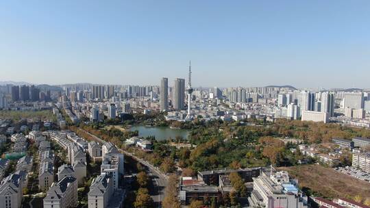 航拍江苏徐州城市宣传片