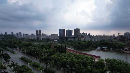 雨后的佛山航拍