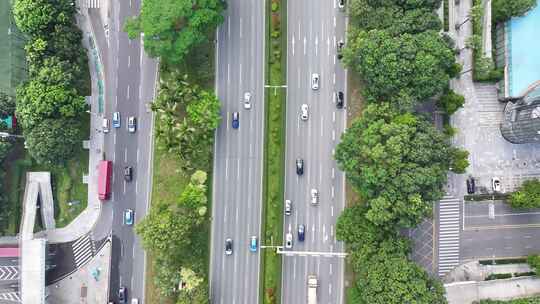 俯拍南山区高架