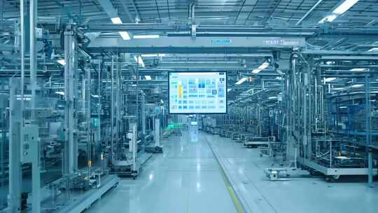 电子产业制造 全自动工厂 智能工业