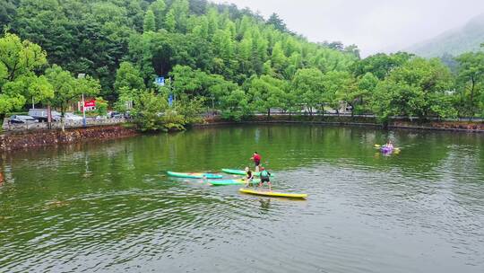 莫干山劳岭水库航拍