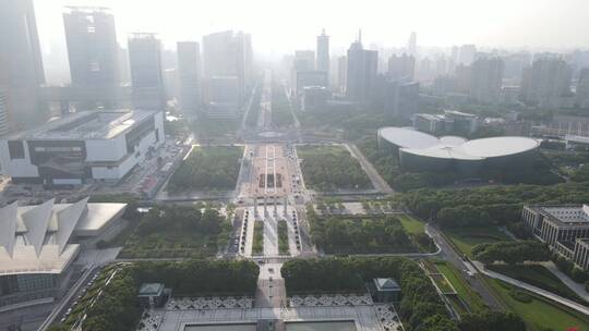 上海科技馆4K航拍
