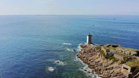 灯塔，海洋，天线，法国