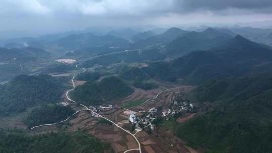 贵州 大山 山区村落