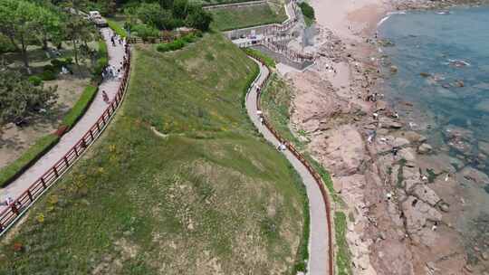 青岛夏天燕儿岛