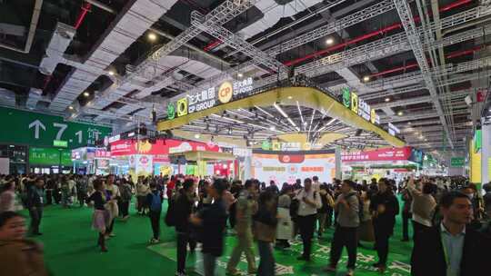 第八届进博会8.1馆农食产品展区进口博览