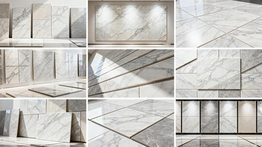 大理石瓷砖装修效果展示 现代简约大理石