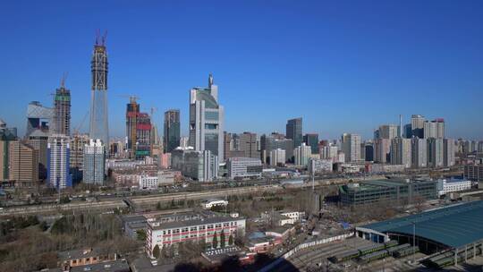 北京国贸建筑风光