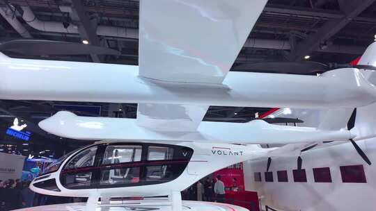 上海第八届 进博会私人飞机展