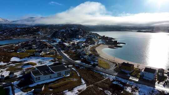 4K航拍挪威索玛若伊岛无限美景