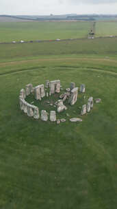 英国威尔特郡索尔兹伯里平原巨石阵塔的神秘