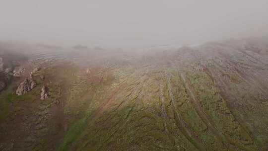 青海三江源雪景航拍