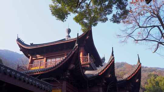 杭州永福禅寺建筑风景