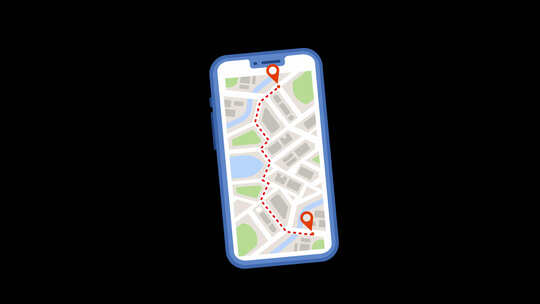 手机GPS地图定位导航