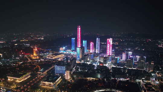 东莞市区夜景视频素材模板下载