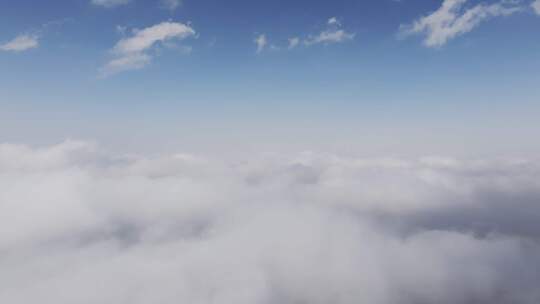 贵州高原冬季云海风光风景