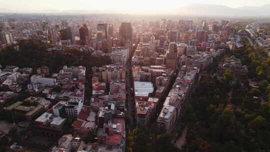 航拍城市风光视频素材模板下载