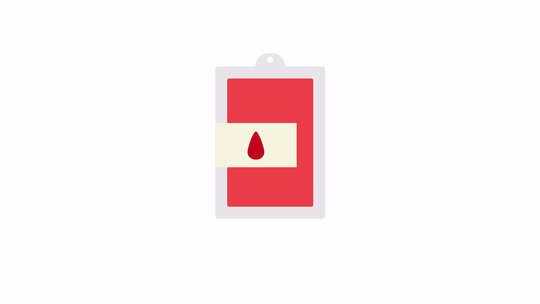 动画献血|与阿尔法视频素材模板下载