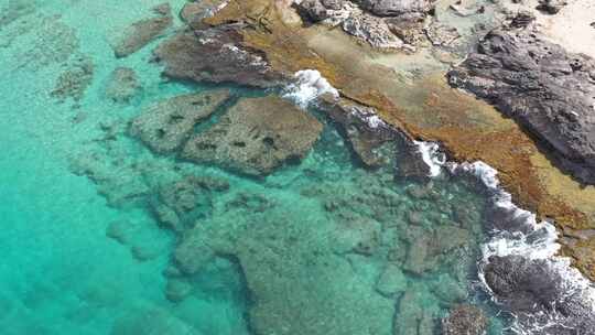 海浪 海洋 海浪拍打礁石