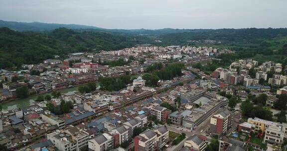 天台山下小镇、夹关镇、茶田、万亩茶园 (2)