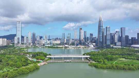 深圳南山CBD城市航拍合集