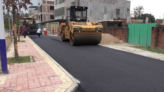 沥青 铺路 工程 施工 道路施工