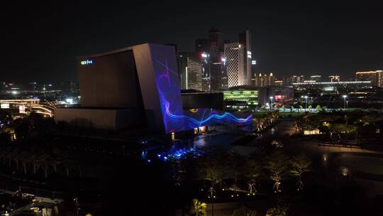 宝安中心欢乐港湾夜景