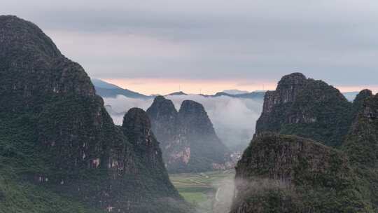 广西贺州，十里画廊，文旅宣传
