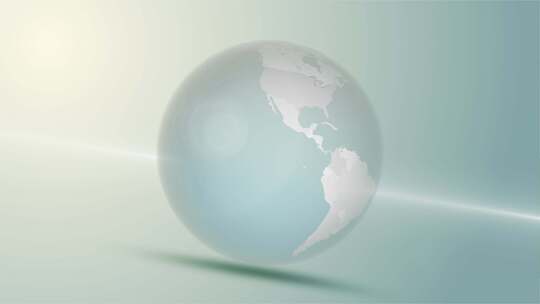世界地图博茨瓦纳放大时尚球形白色阴影4