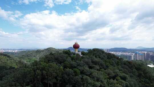 东莞黄旗山航拍