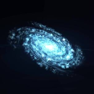 粒子银河螺旋特效