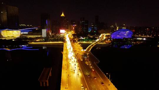 沈阳 夜景 金廊沿线 文化路 K11 华润万象城