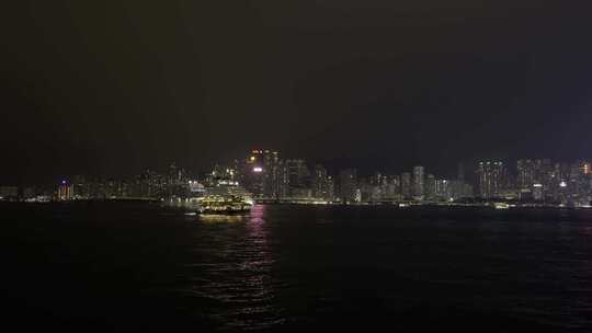 香港维多利亚港夜景