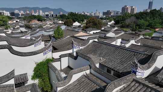 福州三坊七巷航拍