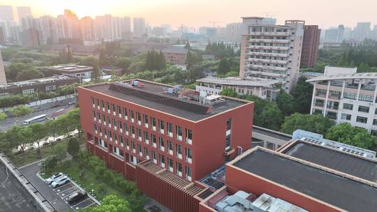 上海师范大学校园航拍