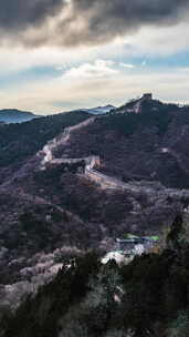 北京八达岭长城的美景