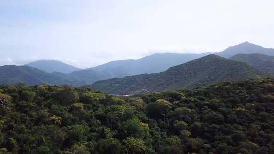 山川湖泊森林树木航拍