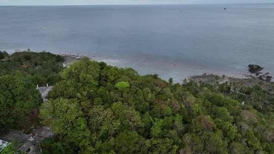 泰国苏梅岛拉迈海滩海湾热带岛屿自然风光