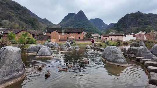 中国湖南省永州市江永县勾蓝瑶村勾蓝瑶寨