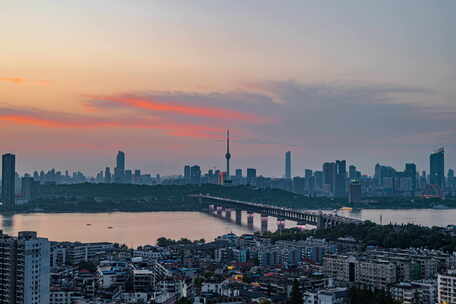 武汉地标延时